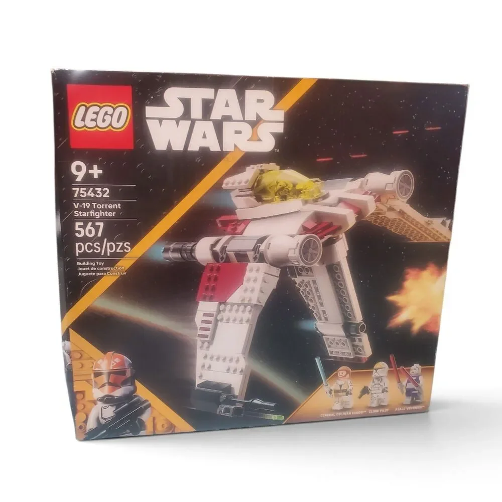 LEGO Star Wars V-19 Torrent Starfighter Building Toy Set  75432